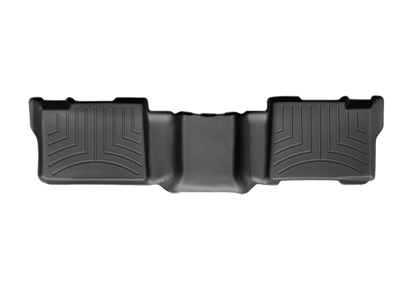 Picture of WeatherTech WT FloorLiner-Rear-Blk Floor Mats - 440162