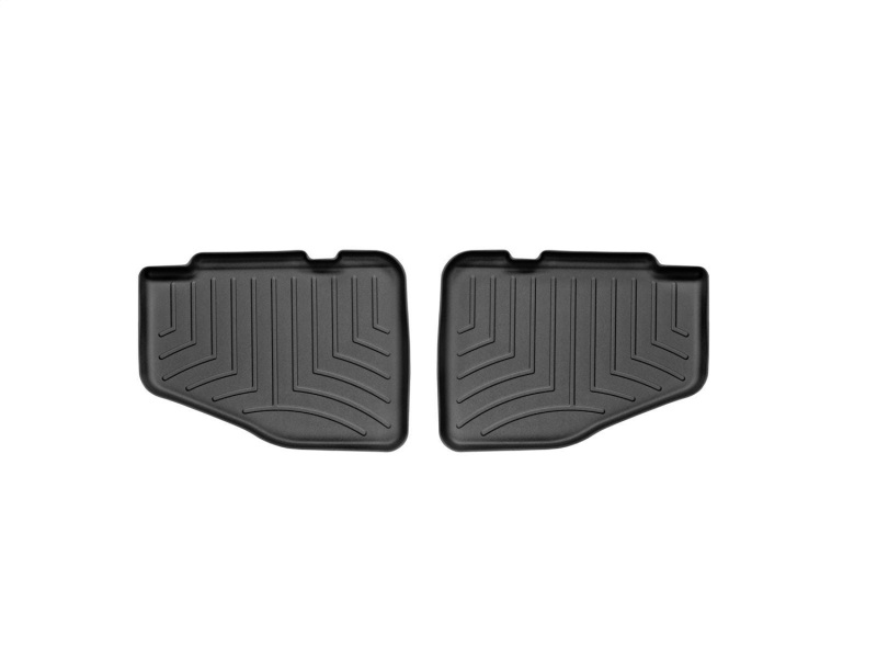 Picture of WeatherTech WT FloorLiner-Rear-Blk Floor Mats - 440422