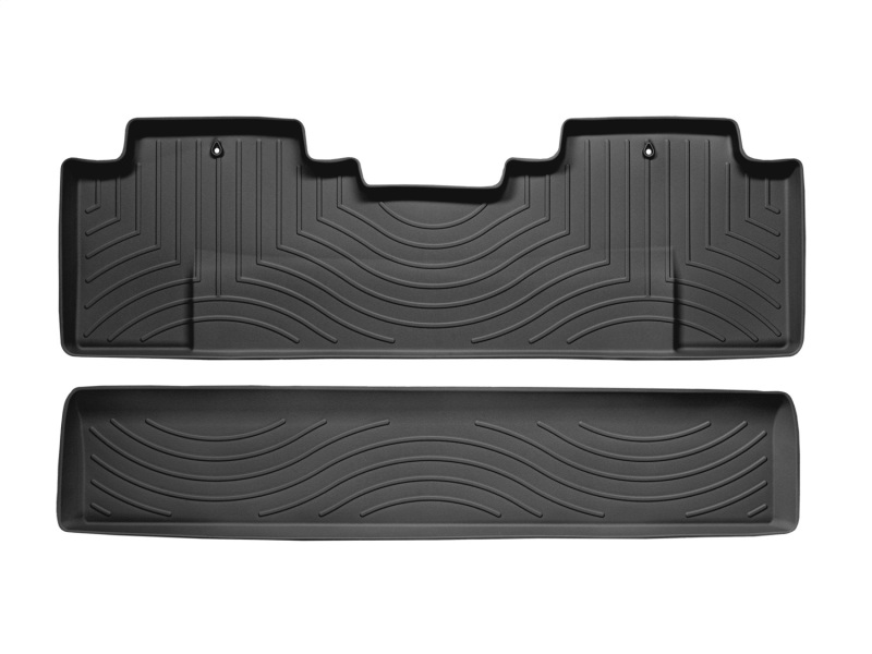Picture of WeatherTech WT FloorLiner-Rear-Blk Floor Mats - 440502