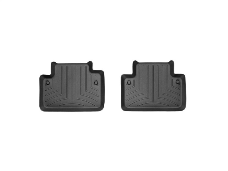 Picture of WeatherTech WT FloorLiner-Rear-Blk Floor Mats - 440532