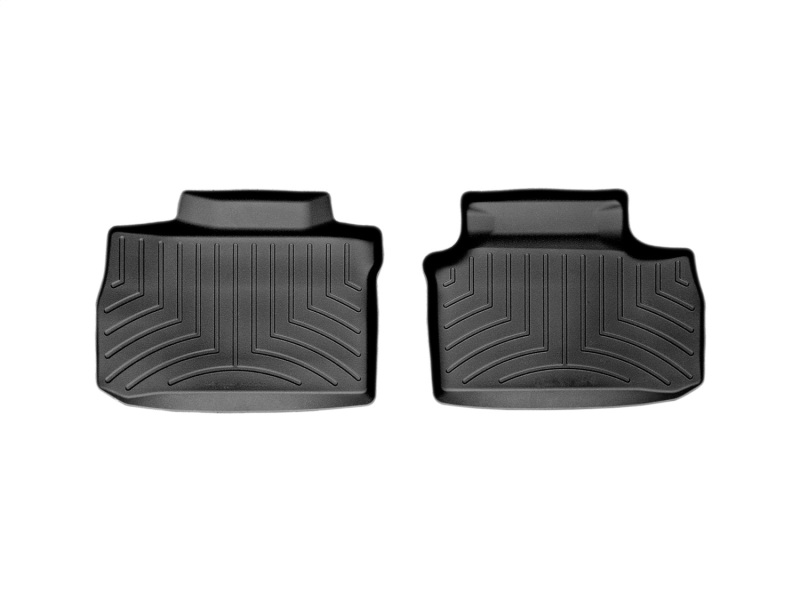 Picture of WeatherTech WT FloorLiner-Rear-Blk Floor Mats - 440692