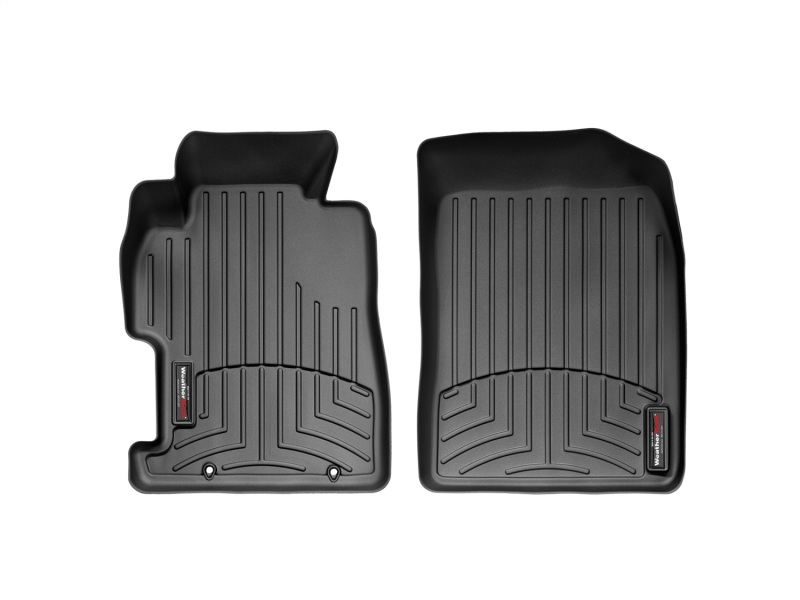 Picture of WeatherTech WT FloorLiner-Front-Blk Floor Mats - 440901