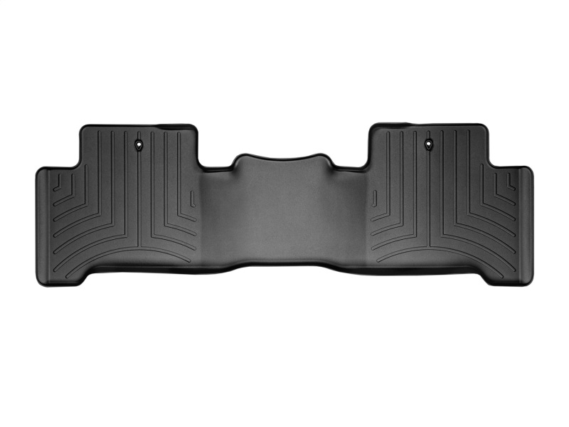 Picture of WeatherTech WT FloorLiner-Rear-Blk Floor Mats - 441142