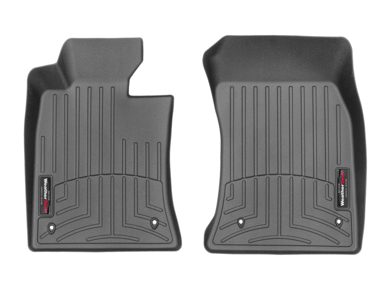 Picture of WeatherTech WT FloorLiner-Front-Blk Floor Mats - 441361