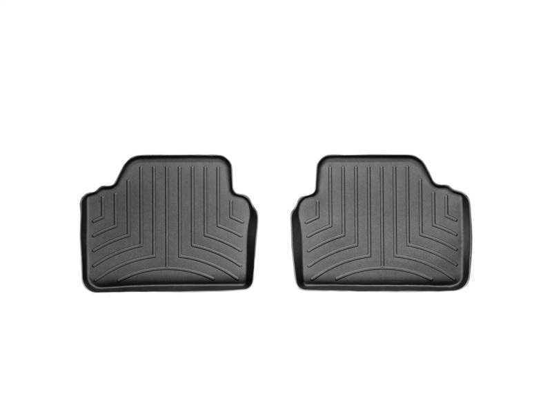 Picture of WeatherTech WT FloorLiner-Rear-Blk Floor Mats - 441462