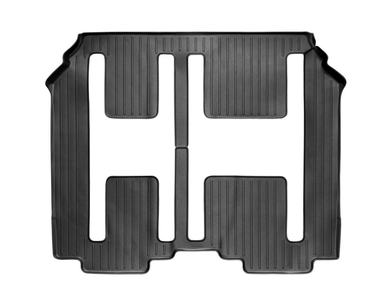 Picture of WeatherTech WT FloorLiner-Rear-Blk Floor Mats - 441532