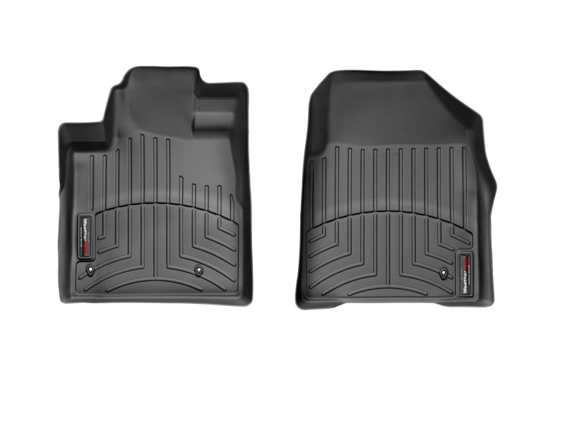 Picture of WeatherTech WT FloorLiner-Front-Blk Floor Mats - 441741