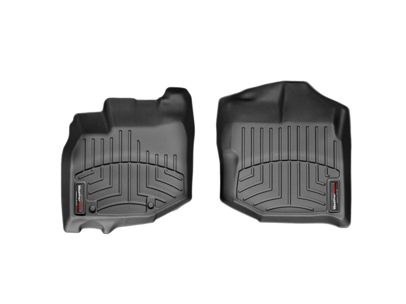 Picture of WeatherTech WT FloorLiner-Front-Blk Floor Mats - 441811
