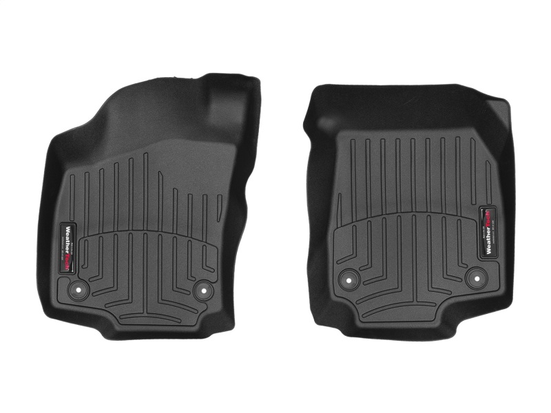 Picture of WeatherTech WT FloorLiner-Front-Blk Floor Mats - 441951