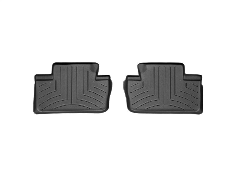 Picture of WeatherTech WT FloorLiner-Rear-Blk Floor Mats - 442032