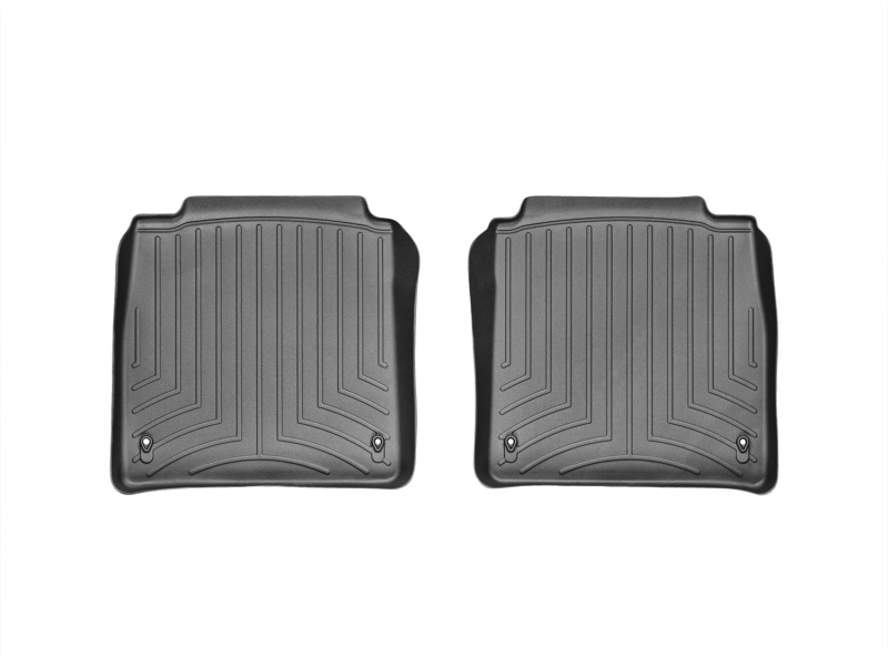 Picture of WeatherTech WT FloorLiner-Rear-Blk Floor Mats - 442073