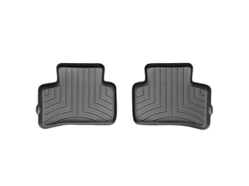 Picture of WeatherTech WT FloorLiner-Rear-Blk Floor Mats - 442102