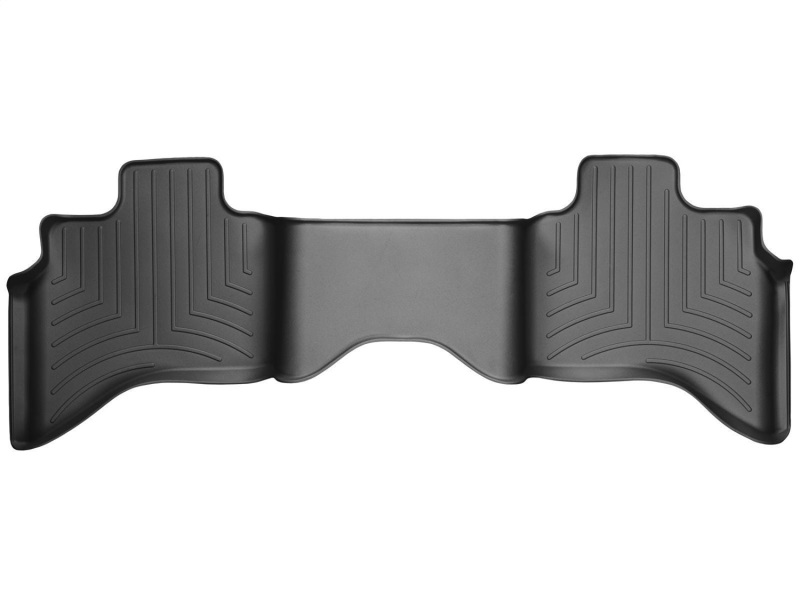 Picture of WeatherTech WT FloorLiner-Rear-Blk Floor Mats - 442162