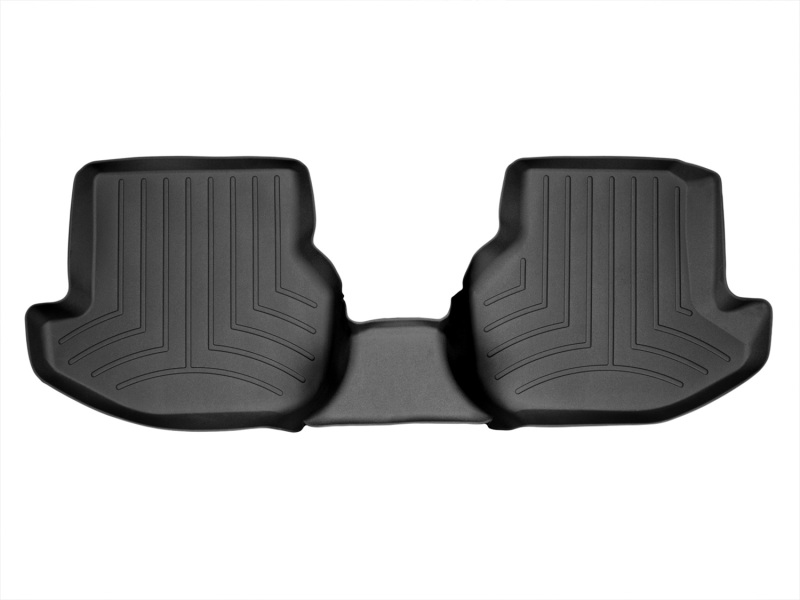 Picture of WeatherTech WT FloorLiner-Rear-Blk Floor Mats - 442693