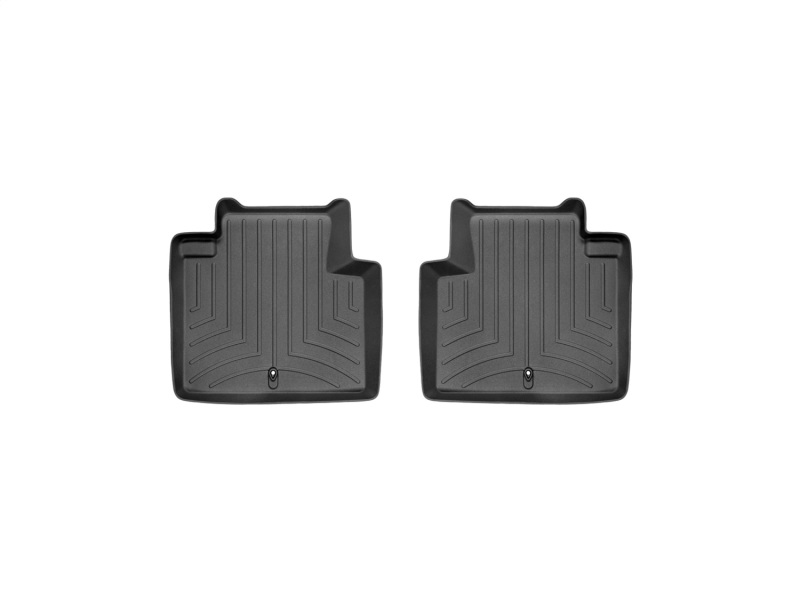 Picture of WeatherTech WT FloorLiner-Rear-Blk Floor Mats - 443042