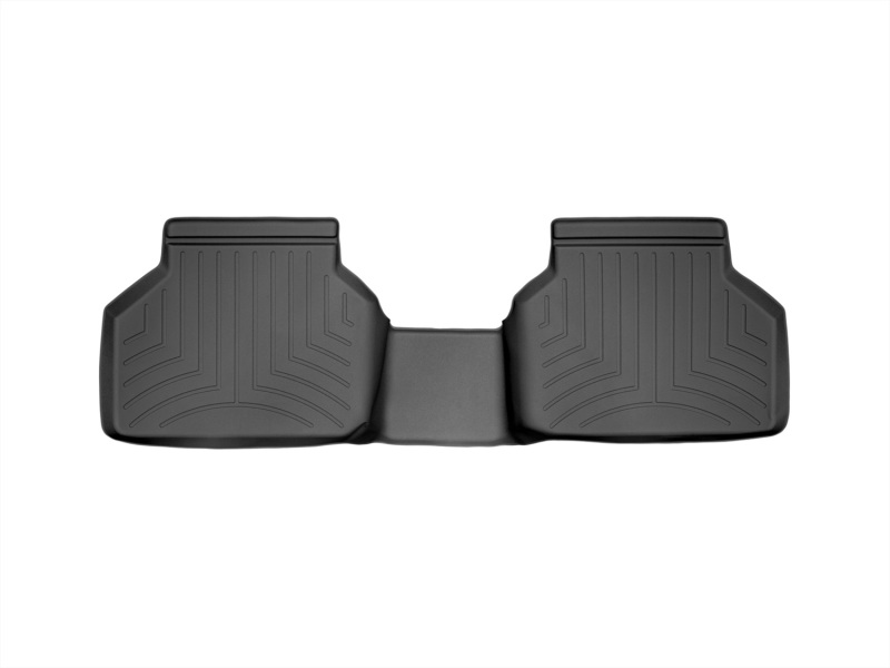 Picture of WeatherTech WT FloorLiner-Rear-Blk Floor Mats - 443073