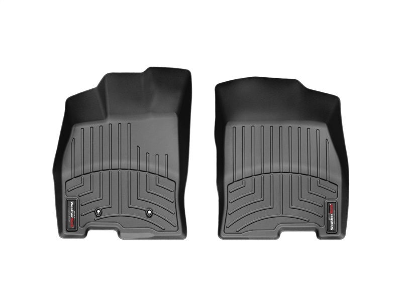 Picture of WeatherTech WT FloorLiner-Front-Blk Floor Mats - 443081