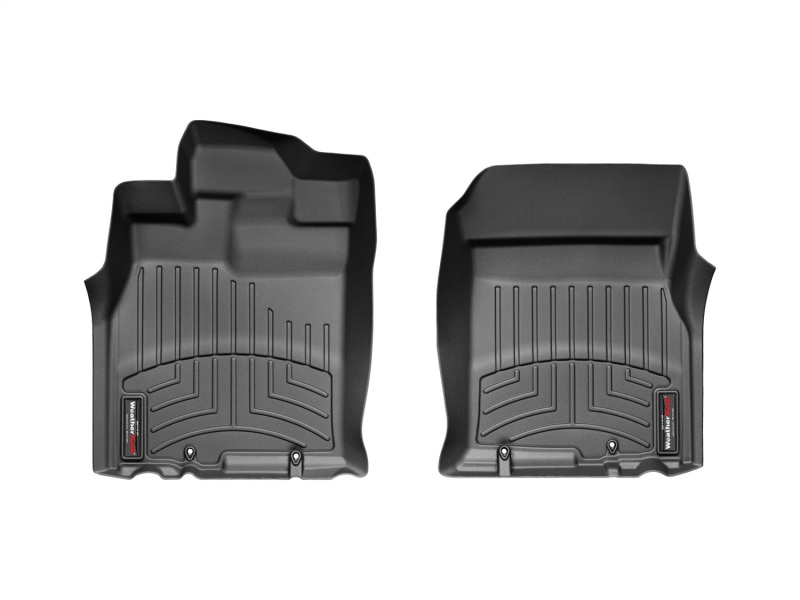 Picture of WeatherTech WT FloorLiner-Front-Blk Floor Mats - 443111