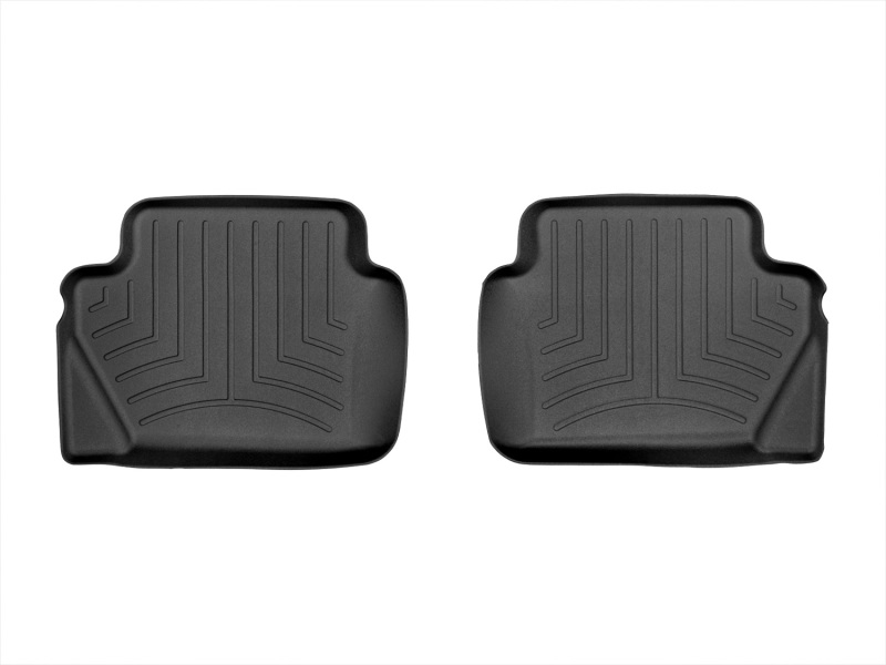 Picture of WeatherTech WT FloorLiner-Rear-Blk Floor Mats - 443233