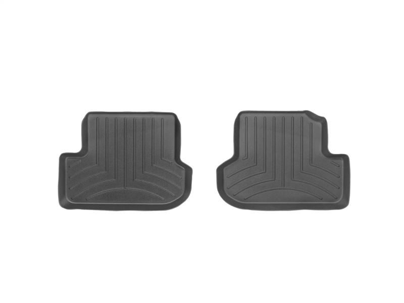 Picture of WeatherTech WT FloorLiner-Rear-Blk Floor Mats - 443383