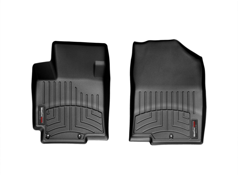 Picture of WeatherTech WT FloorLiner-Front-Blk Floor Mats - 443401