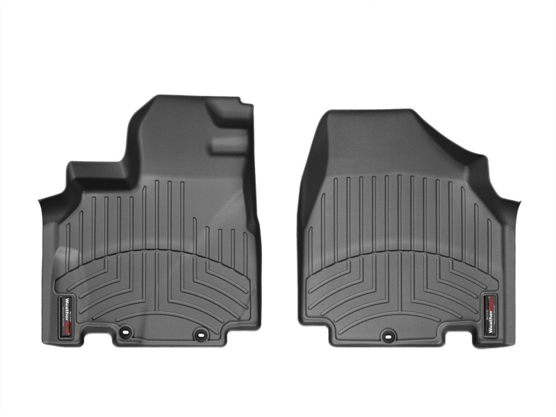 Picture of WeatherTech WT FloorLiner-Front-Blk Floor Mats - 443411
