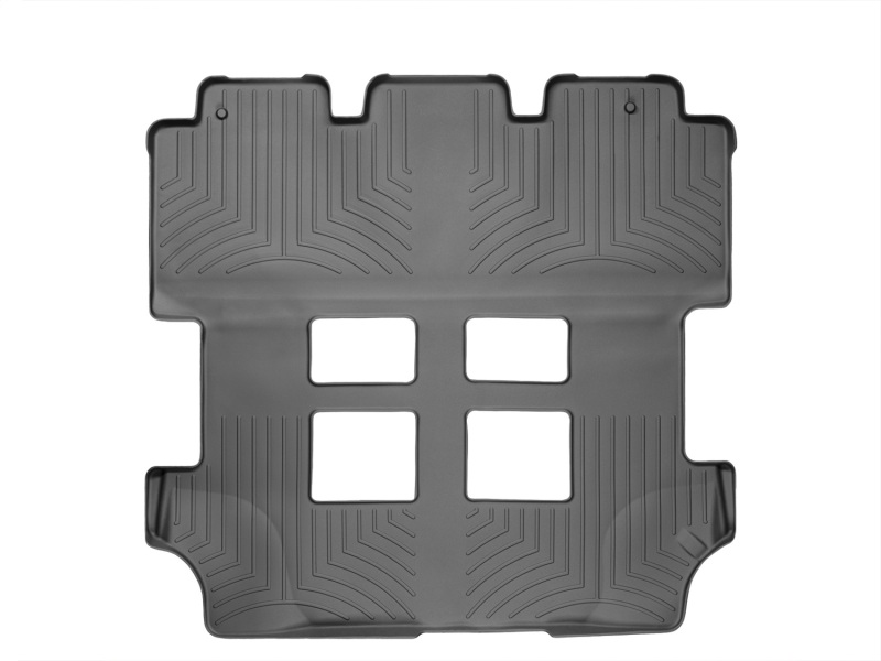 Picture of WeatherTech WT FloorLiner-Rear-Blk Floor Mats - 443412