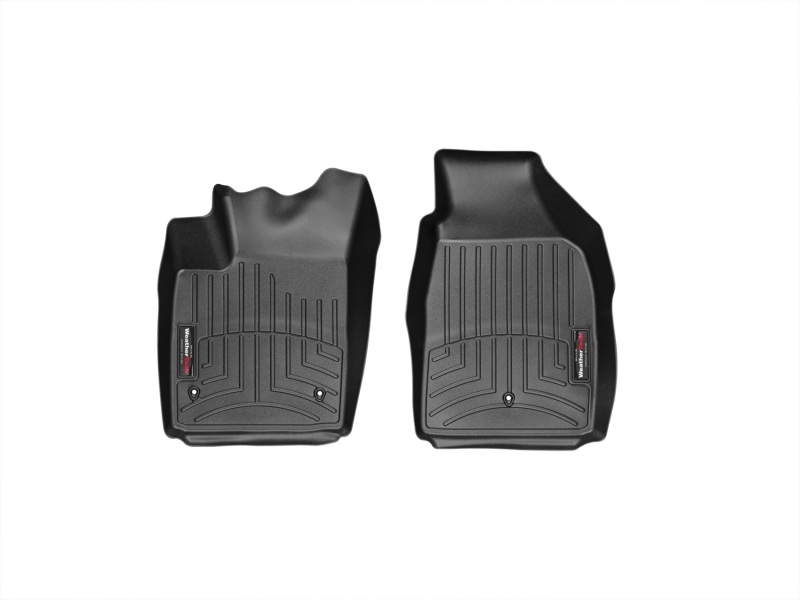 Picture of WeatherTech WT FloorLiner-Front-Blk Floor Mats - 443691