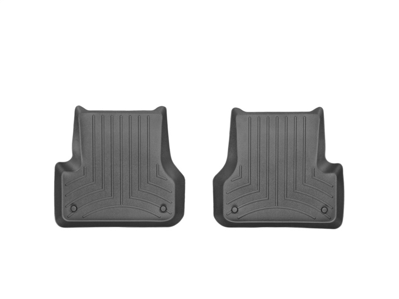 Picture of WeatherTech WT FloorLiner-Rear-Blk Floor Mats - 443742