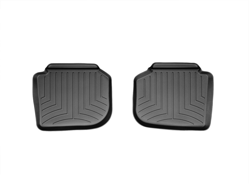 Picture of WeatherTech WT FloorLiner-Rear-Blk Floor Mats - 443842
