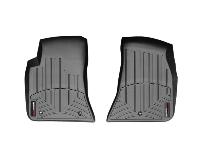 Picture of WeatherTech WT FloorLiner-Front-Blk Floor Mats - 443861