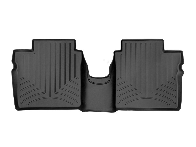Picture of WeatherTech WT FloorLiner-Rear-Blk Floor Mats - 444112