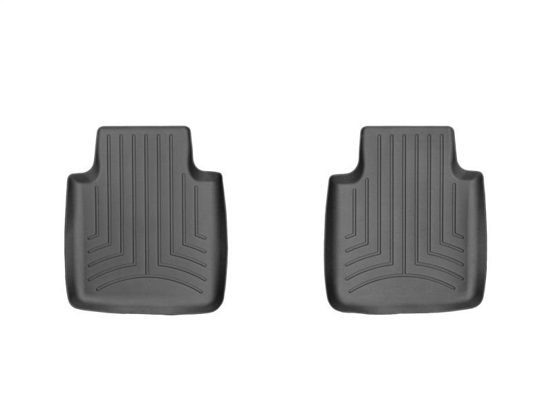 Picture of WeatherTech WT FloorLiner-Rear-Blk Floor Mats - 444472