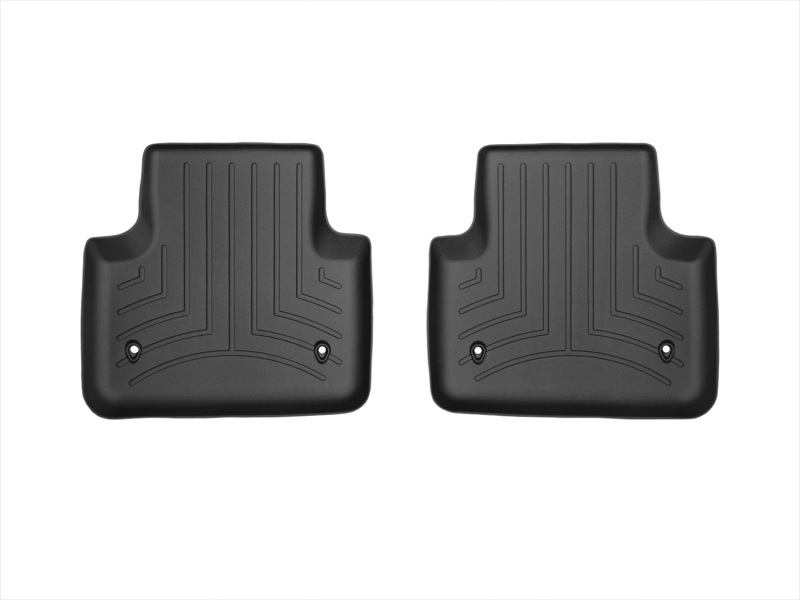 Picture of WeatherTech WT FloorLiner-Rear-Blk Floor Mats - 444473
