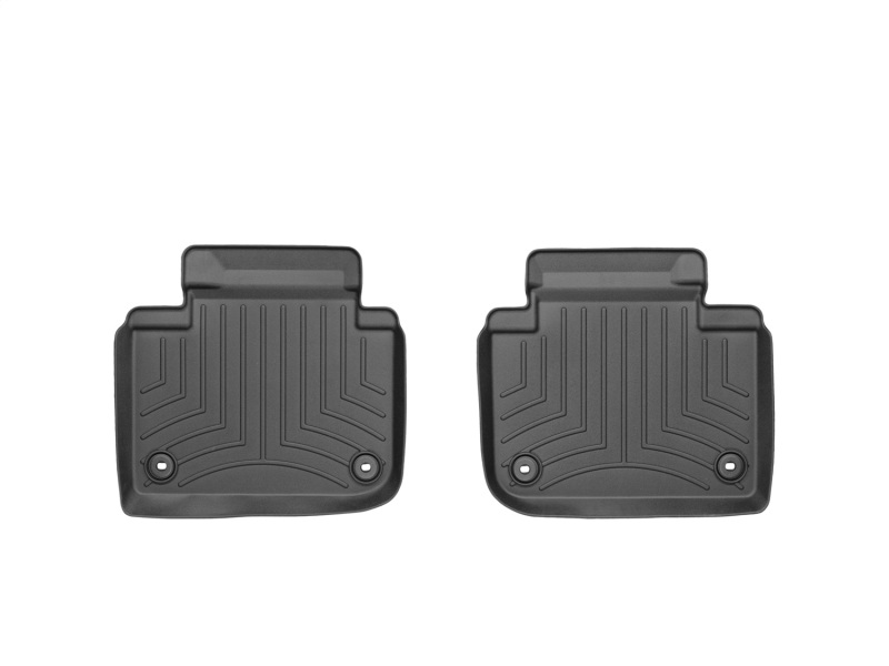 Picture of WeatherTech WT FloorLiner-Rear-Blk Floor Mats - 444552