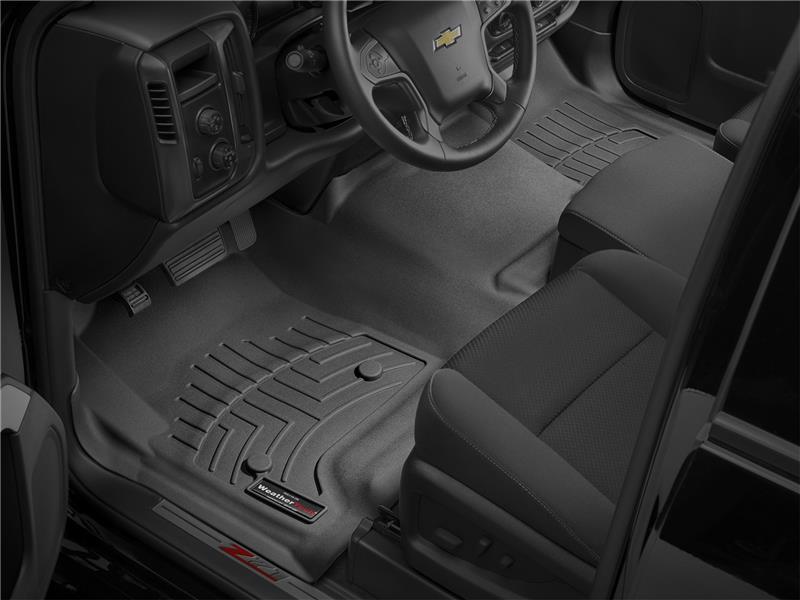Picture of WeatherTech WT FloorLiner-Front-Blk Floor Mats - 445431