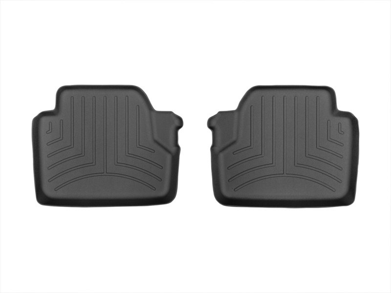 Picture of WeatherTech WT FloorLiner-Rear-Blk Floor Mats - 445602