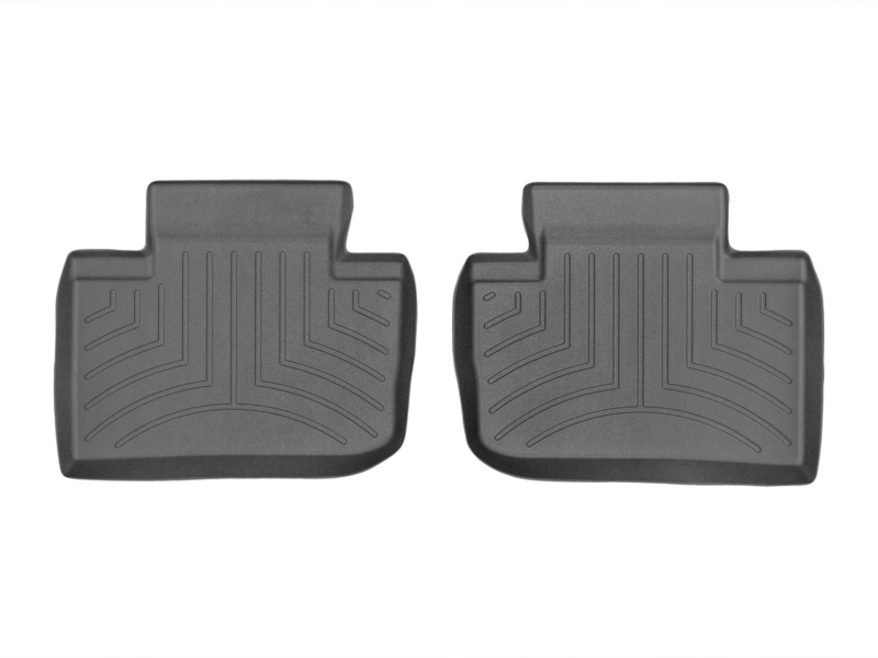 Picture of WeatherTech WT FloorLiner-Rear-Blk Floor Mats - 445752