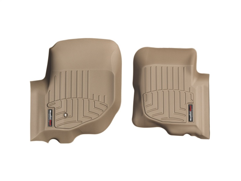 Picture of WeatherTech WT FloorLiner-Front-Tan Floor Mats - 450081