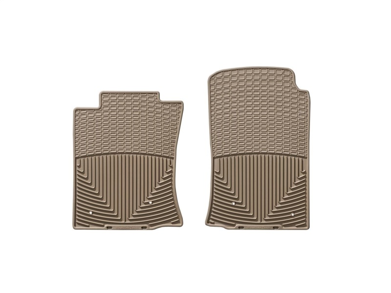 Picture of WeatherTech WT Rubber Mats-Front-Tan Floor Mats - W123TN
