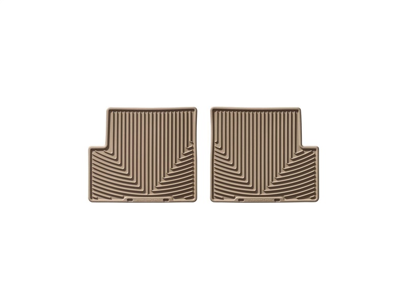 Picture of WeatherTech WT Rubber Mats-Rear-Tan Floor Mats - W125TN