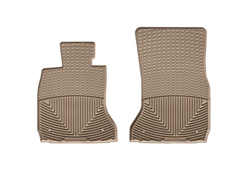 Picture of WeatherTech WT Rubber Mats-Front-Tan Floor Mats - W135TN