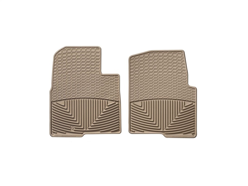 Picture of WeatherTech WT Rubber Mats-Front-Tan Floor Mats - W137TN