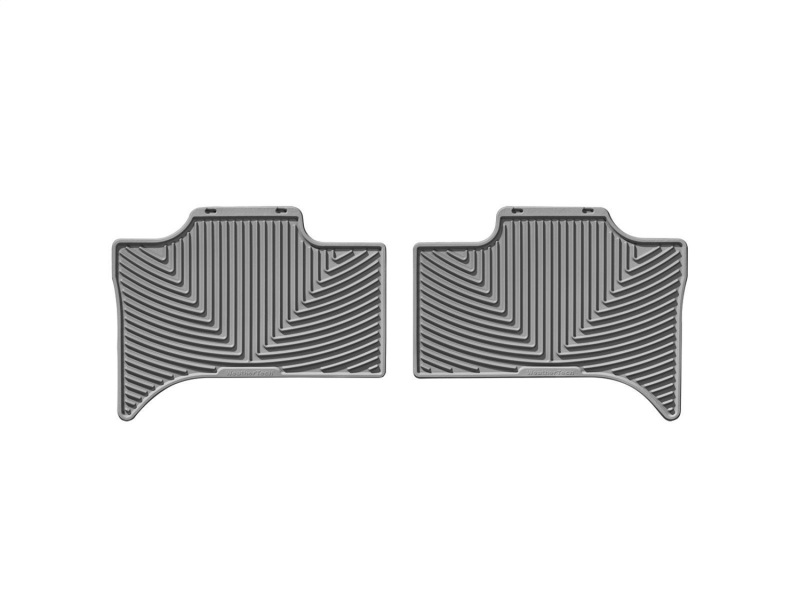 Picture of WeatherTech WT Rubber Mats-Rear-Grey Floor Mats - W158GR
