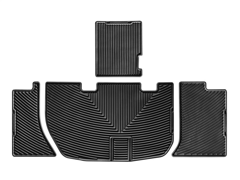 Picture of WeatherTech WT Rubber Mats-Rear-Blk Floor Mats - W159