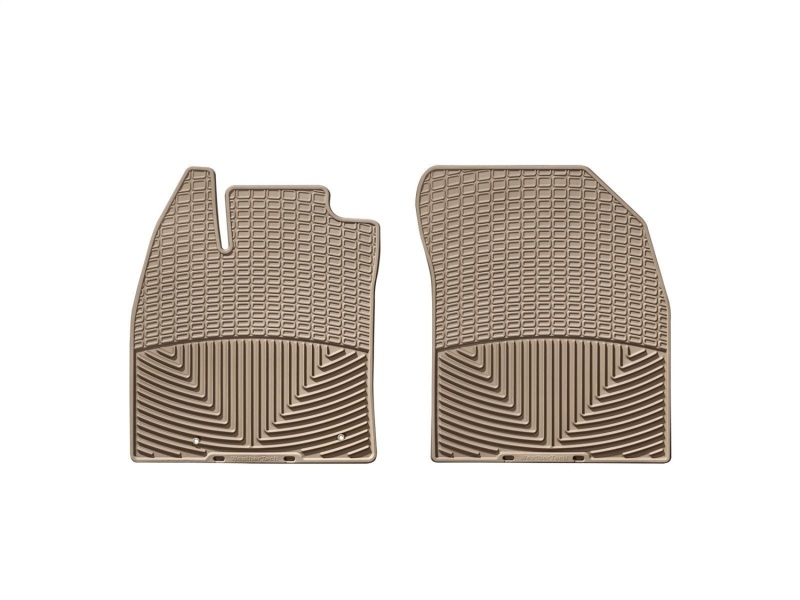 Picture of WeatherTech WT Rubber Mats-Front-Tan Floor Mats - W176TN