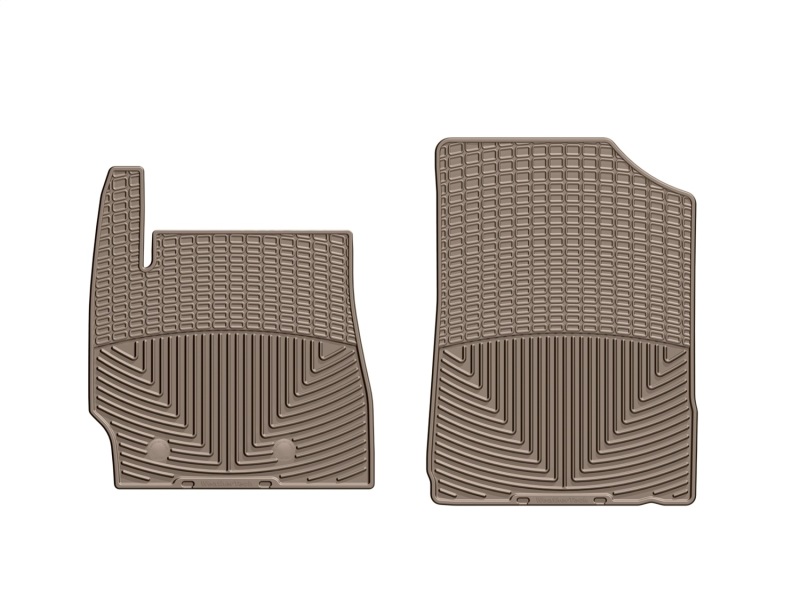 Picture of WeatherTech WT Rubber Mats-Front-Tan Floor Mats - W235TN