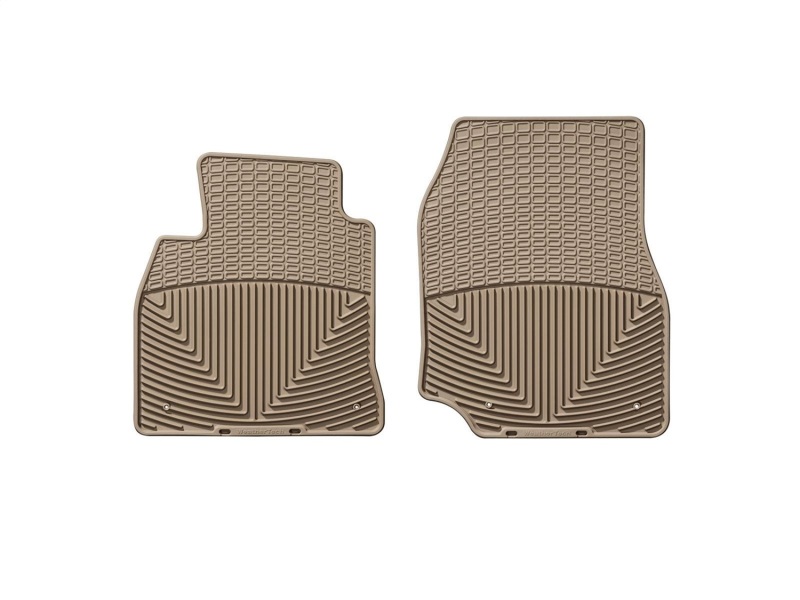 Picture of WeatherTech WT Rubber Mats-Front-Tan Floor Mats - W23TN