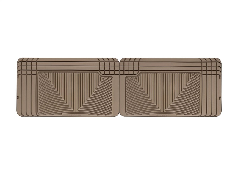 Picture of WeatherTech WT Rubber Mats-Rear-Tan Floor Mats - W25TN