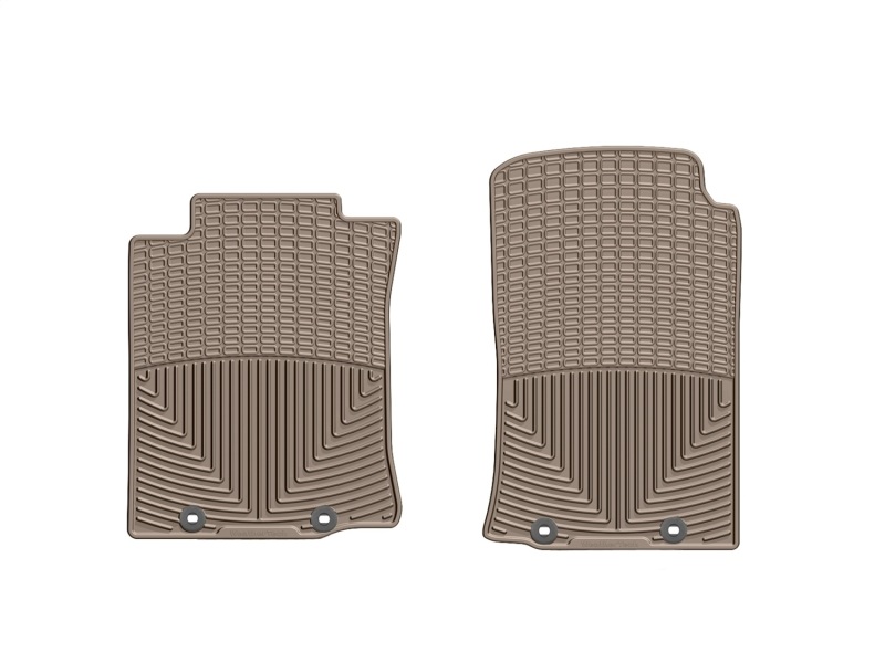 Picture of WeatherTech WT Rubber Mats-Front-Tan Floor Mats - W266TN